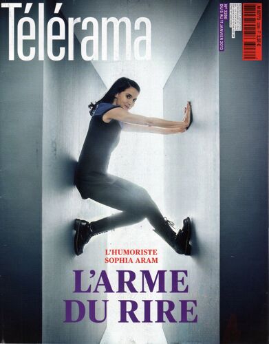 Télérama 3286:Sophia Aram,Bernard Tapie,Julian Barnes,Charles Fréger,Julie Wolkenstein.