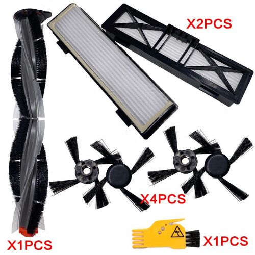 Filtre Hepa de remplacement pour aspirateur Robot Neato Botvac série D D3 D4 D5 D6 D7 D70E D75 D80 D85, brosse latérale à rouleau May06105246