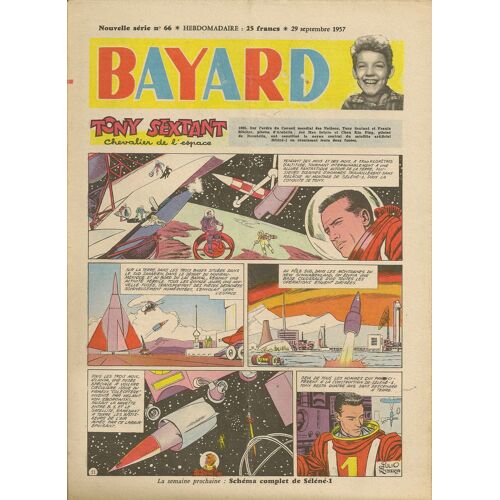 Bayard  N° 66 : Tony Sextant, Chevalier De L'espace