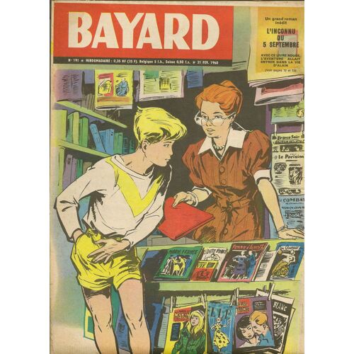 Bayard  N° 191 : Ungrand Roman Inédit : L'inconnu Du 5 Septembre