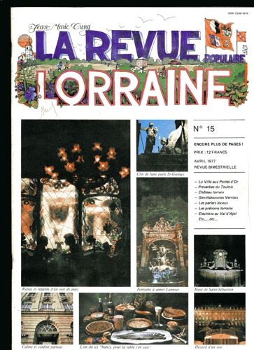 La Revue Lorraine Populaire. Avril 1977. N¡ 15. Encore Plus De Pages