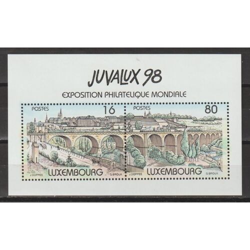 Luxembourg, 1998, Blocs & Feuillets, "Juvalux'98", Bloc N°17, Neuf.