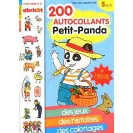 Abricot 51 H 200 Autocollants Petit-Panda