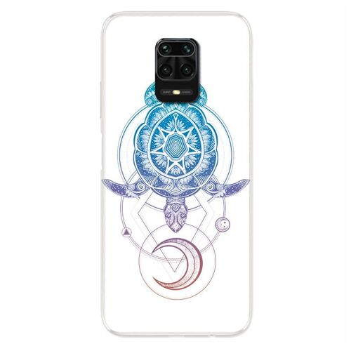 Housse Cuir Portefeuille Pour Xiaomi Redmi Note 9s / 9 Pro Animaux Maori Tortue Color
