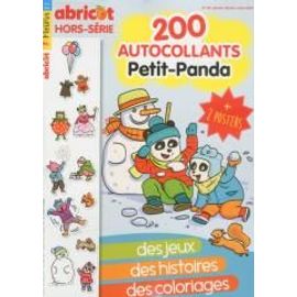 Abricot 52 H 200 Autocollants Petit-Panda