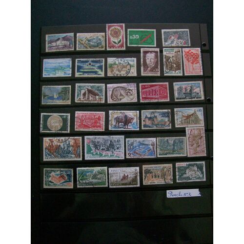 Lot (2) De 31 Timbres Français Oblitérés