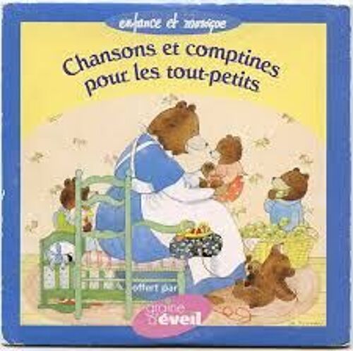 Chansons Et Comptines Pour Les Tout Petits - Graine D'éveil - Enfance Et Musique - Cd 11 Titres (Poule Grise, La Recette, Famille Tortue,...)