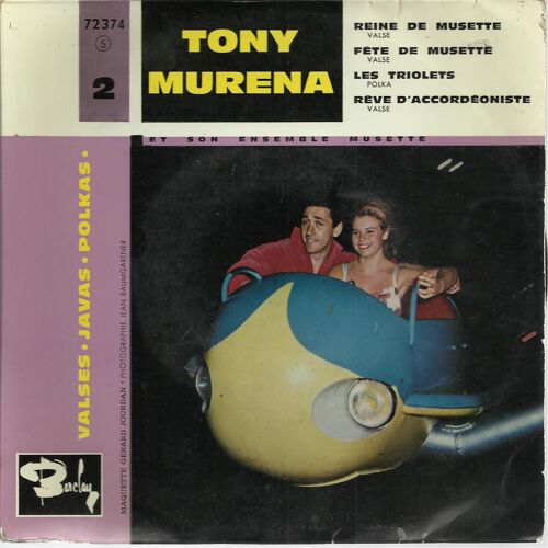 Reine De Musette (J. Peyronnin) 2'37 N- Fete De Musette (T. Murena - Capali) 2'19 / Les Triolets (Vacher - Peguri) 2'08 - Reve D'accordeoniste (Dufas) 2'28 (Pochette Fete Foraine)