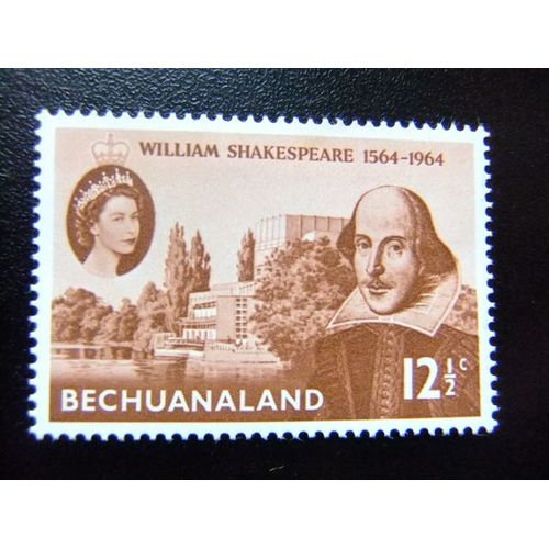 50 Bechuanaland 1964 / 4 Centenaire De William Shakespeare / Yvert 136 Mh
