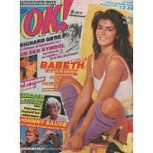 Grace Kelly Caroline Monaco 1p/ Michael Landon 1.5p/ Star Trek 1p/ Richard Gere 2p/ Johnny Hallyday 1p/ Gerard Lanvin 1/2p/ Articles Photos Adjani, Sophie Marceau, Sardou, Noah, Charlebois, Lee Majors, Billy Joel 367