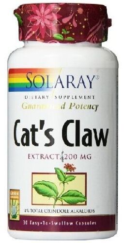 Cat's Claw 200 Mg 30 Capsules 