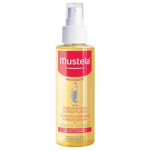 Huile Corporelle Anti-Vergetures Materniité Mustela (105 Ml) 
