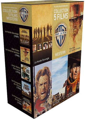 90 Ans Warner - Coffret 5 Films - Western - Édition Limitée - Blu-Ray