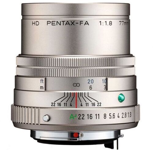 Pentax 77mm f/1.8 HD FA Limited Silver