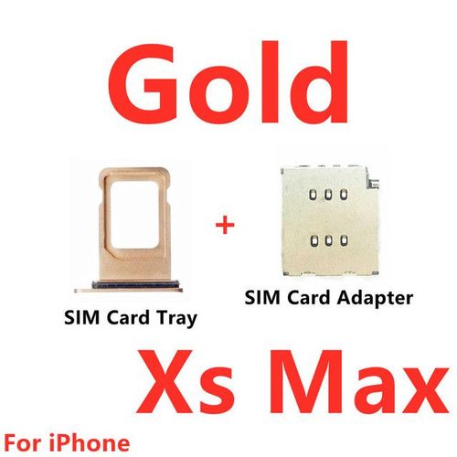 1 Set Célibataire Secrète À Double Carte Sim Lecteur Connecteur Câble Flex + Plateau Support De Fente Pour Xs Max Xsmax Pièces De Rechange
