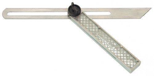 LSR tOOLS fausse équerre 250 mm en fonte avec colliers résistants en acier 22 mm 0402525