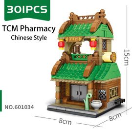 Sembo Blocs De Construction Architecture Vue De La Rue Jouets Pour Enfants Magasin Traditionnel Chinois Briques À Assembler Anciennes Cadeau Pour Enfants