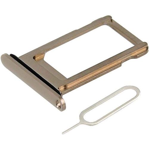 Support De Carte Sim De Remplacement Fente De Remplacement Compatible Avec Iphone Xs 2018 Avec Clé Pin D'éjection Libre Peut Imprimer Imei