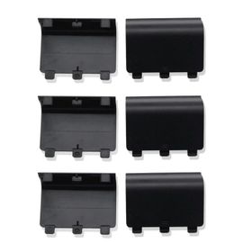 Couvercle De Porte Arrière De Batterie De Remplacement 6 Pièces Noir Pour Manette Xbox One