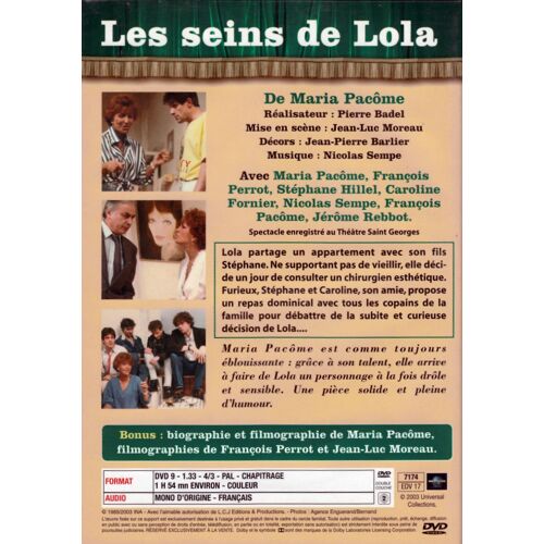 Au Coeur Du Théâtre  N° 7 : "Les Seins De Lola"
