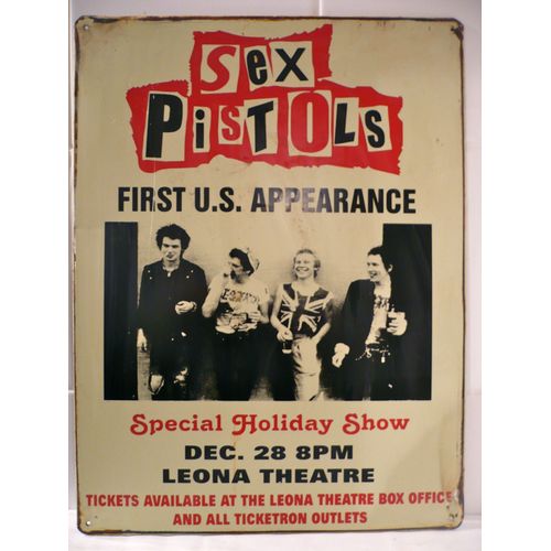 Sex Pistols Affiche De Concert