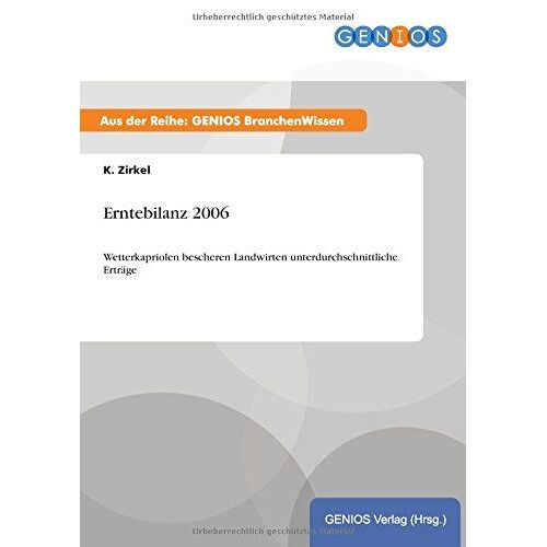 Erntebilanz 2006