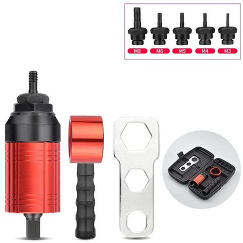 Pistolet à écrou manuel et automatique embrayage à Rivet pneumatique outils détachables pour perceuse électrique