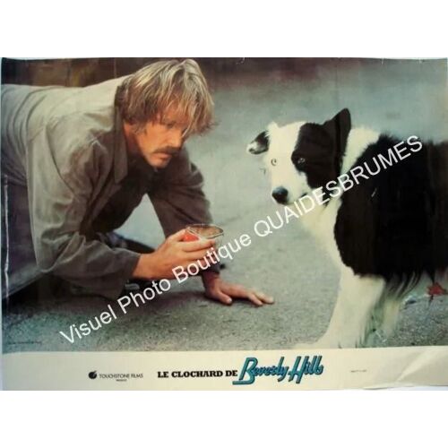 Le Clochard De Beverly Hills - Down And Out In Beverly Hills : Photo Prestige D'exploitation Cinématographique - Format 68x50 Cm - De Paul Mazursky Avec Nick Nolte, Bette Midler - 1986