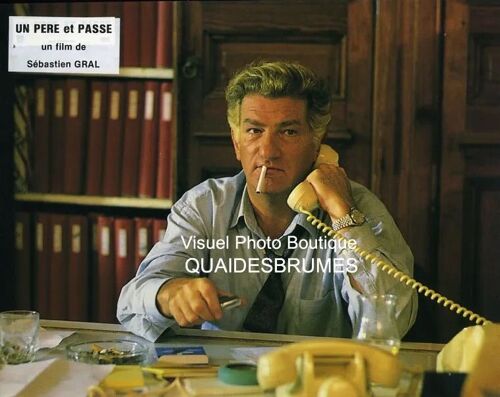 Un Père Et Passe : Jeu De 12 Photos D'exploitation Cinématographique - Format 21x27 Cm - De Sébastien Grall Avec Eddy Mitchell, Guy Marchand, Véronique Genest, François Berléand - 1988