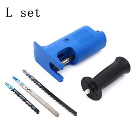Adaptateur de scie alternative accessoires de tronçonneuse outils électriques ménagers multifonctionnels adaptateur de scie à bois pour perceuse