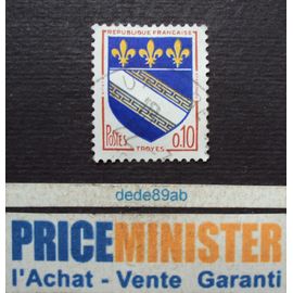 France.. 0.10 F Armoiries Des Villes : Troyes (Aube) Oblitéré.