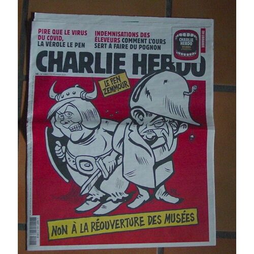 Revue Charlie Hebdo N° 1490