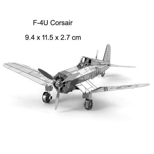 Puzzle En Métal 3d Pour Adultes Et Enfants Kit De Modèles Mecha Blocs De Construction Kit De Modèle De Chasseur Casse-Tête Jouets Fidget