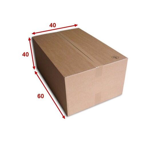 Lot De 10 Boîtes Carton (N°70a) Format 600x400x400 Mm