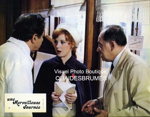 Une Merveilleuse Journée : Une Photo D'exploitation Cinématographique - Format 21,5x27,5 Cm - De Claude Vital, Avec Michel Galabru, Daniel Ceccaldi, Stéphane Hillel, Bernadette Lafont - 1980