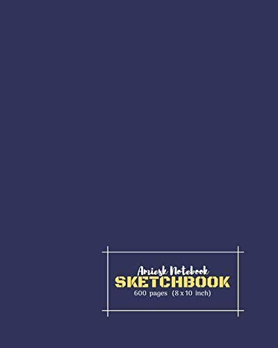 Amiesk Notebook | Sketch Book | 600 Pages (8 X 10 Inch)