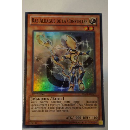 Yu-Gi-Oh Ras Alhague De La Constellée Ha07-Fr042 Super Rare