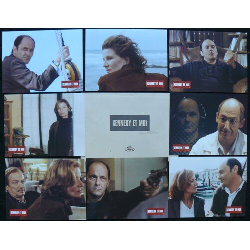 Kennedy Et Moi * Film 1999 Sam Karmann - Chaque Petite Affiche De 21x27 Cm * 8 Photos D'exploitation Originales De Cinéma * Jean-Pierre Bacri ; Nicole Garcia ; Patrick Chesnais