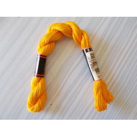 Coton Perlé Jaune Orangé N° 972 (25m)