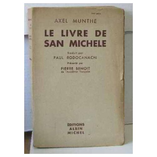 Le Livre De San Michele