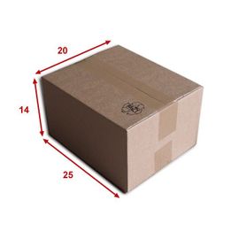 Lot De 100 Boîtes Carton (N°22) Format 250x200x140 Mm