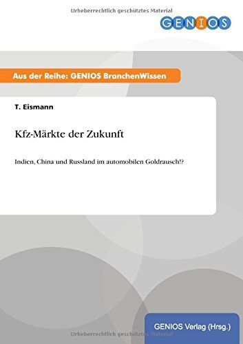 Kfz-Märkte Der Zukunft