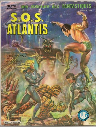 Une Aventure Des Fantastiques  N° 34 : Sos Atlantis
