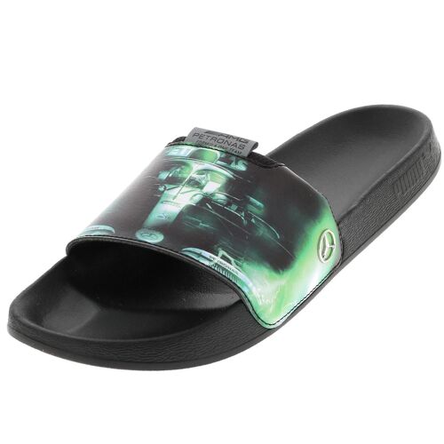 Claquettes Mules Puma Mapm Graphic Leadcat Ftr Blk 94264 Noir