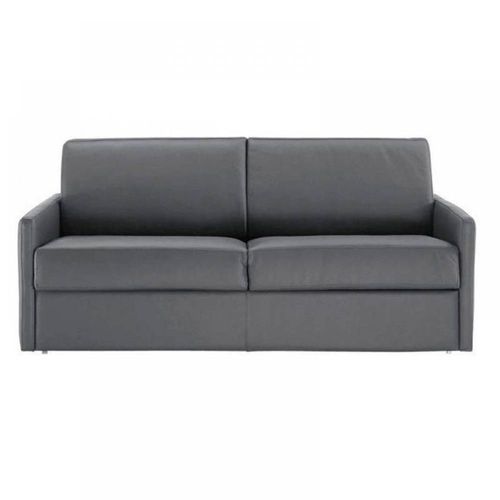Canapé Lit 2-3 Places Sun Convertible Express 120cm Polyuréthane Gris Matelas Épaisseur 16cm