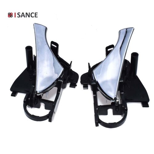  Poignée Intérieure De Porte Avant Gauche Et Avant Droit, Pour Daewoo Nubira 2.0l 96296168 96296169 1999 2000 2001 2002 "Nipseyteko"