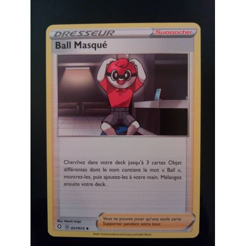 Pokemon Ball Masqué 057 / 072 Destinées Radieuses