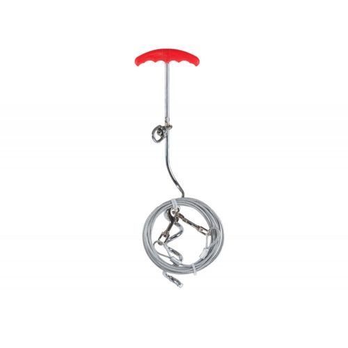 Set Piquet + Câble D'attache 4.5 M. Max 50 Kilo. Pour Chien