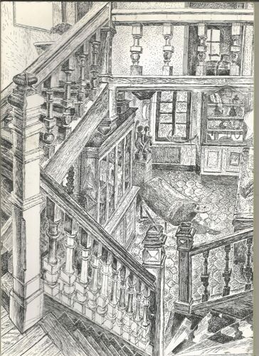 Théâtre Intérieur Dessins D'annie Cardin 5 - 22 Avril 2002