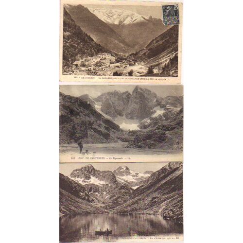 Lot De 7 Cartes Postales Anciennes De Cauterets (Hautes Pyrénées-65)